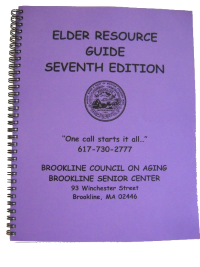 "Elder Resource Guide" - The purple book. Click to download PDF.